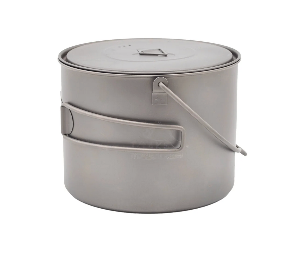 Toaks Titanium 1300 ml pot med bail handle