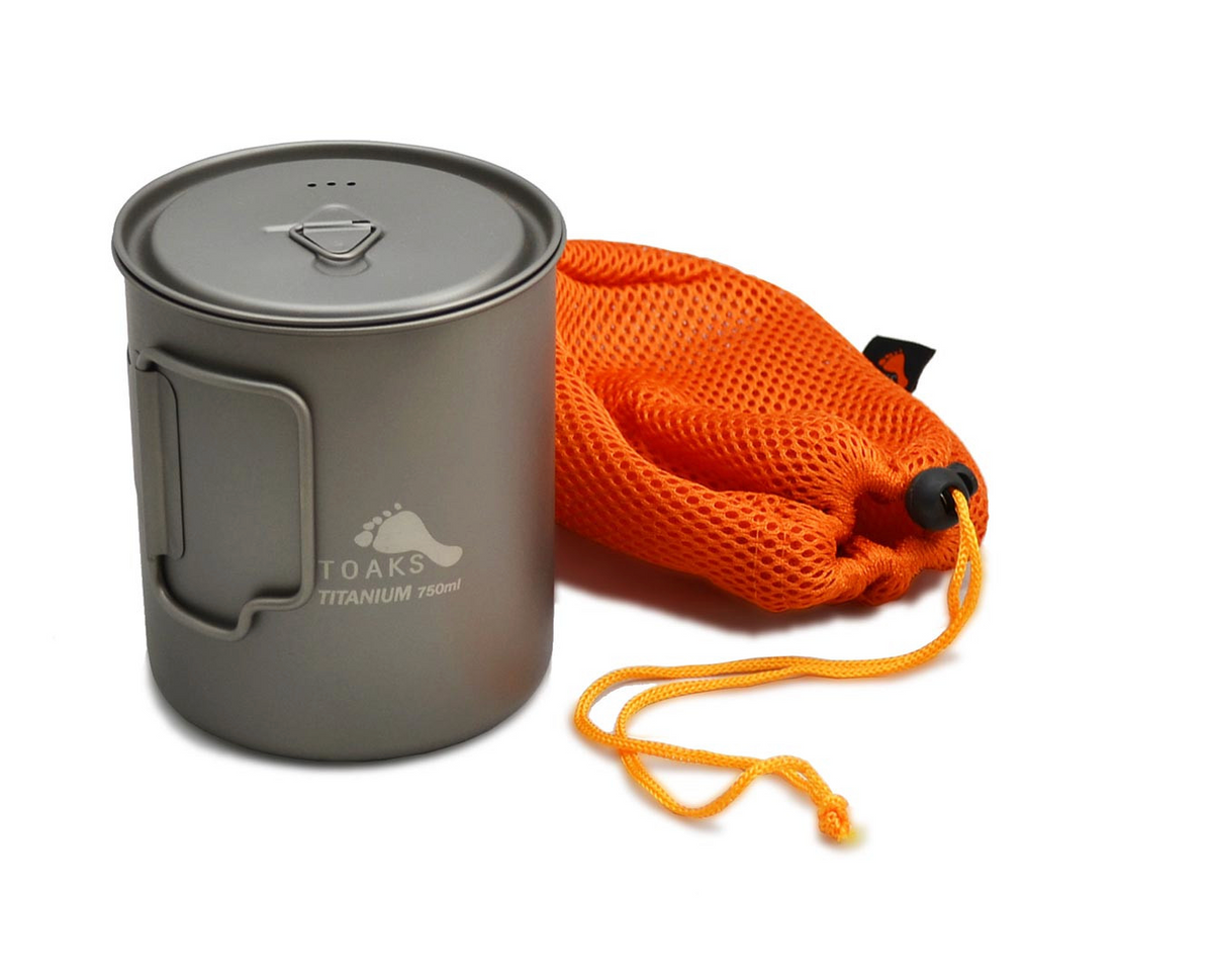Toaks Titanium 750 ml. pot
