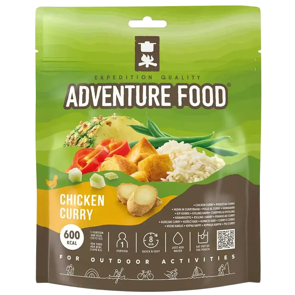 Adventure Food Chicken Curry - aftensmad