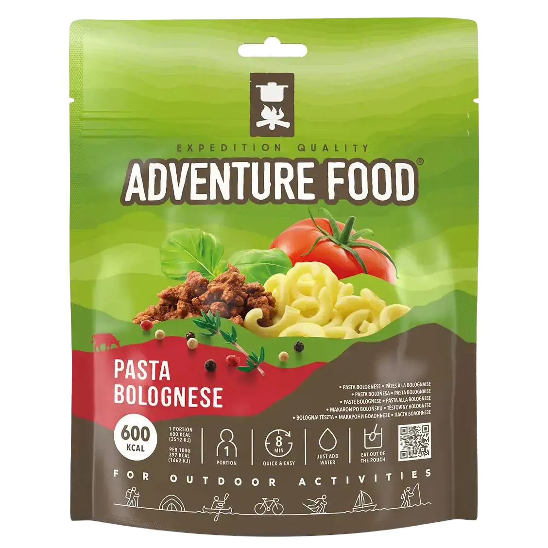 Adventure Food Pasta Bolognese - aftensmad