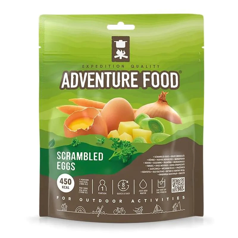 Adventure Food Scrambled Eggs - morgenmad/frokost
