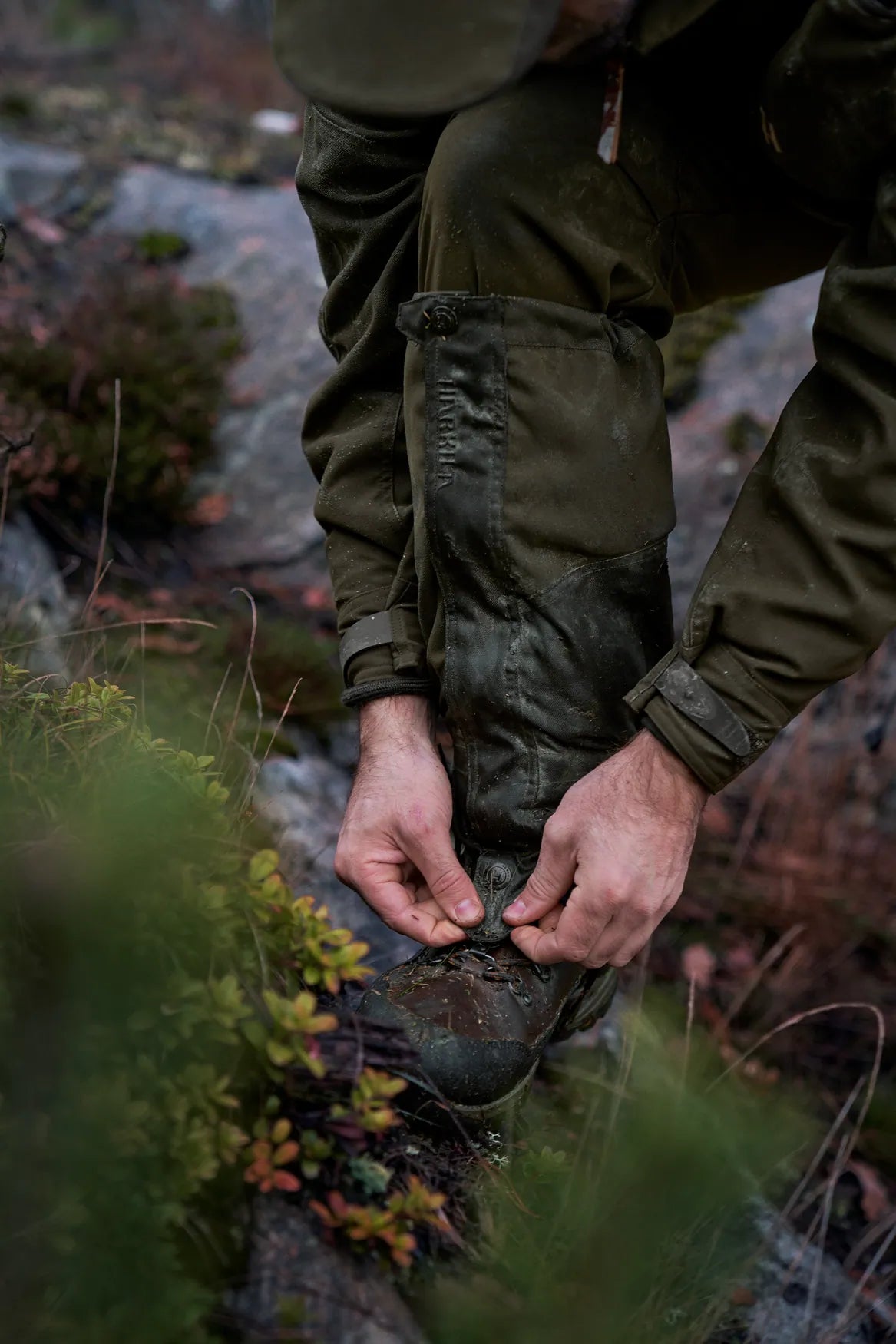 Härkila Pro HWS gaiters Willow Green - One size