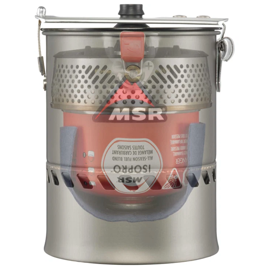 MSR Reactor 1.0 Ltr. stove system v2 - verdens bedste brænder!