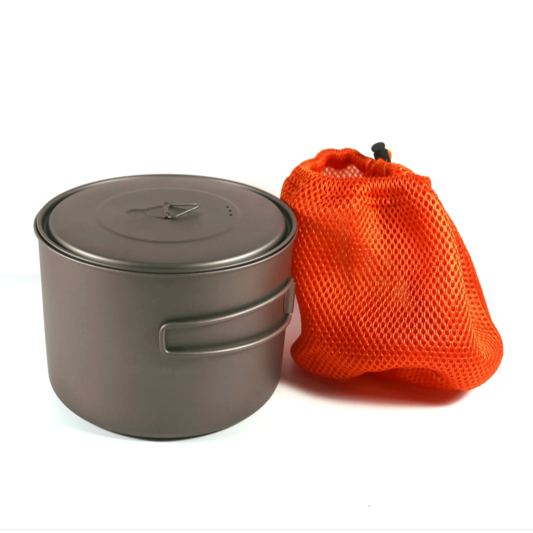 Toaks Titanium 1300 ml pot med bail handle